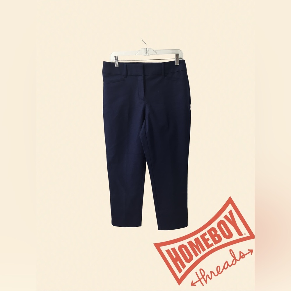 NWT LOFT Blue Chino Khakis Classic Fit-Size 6